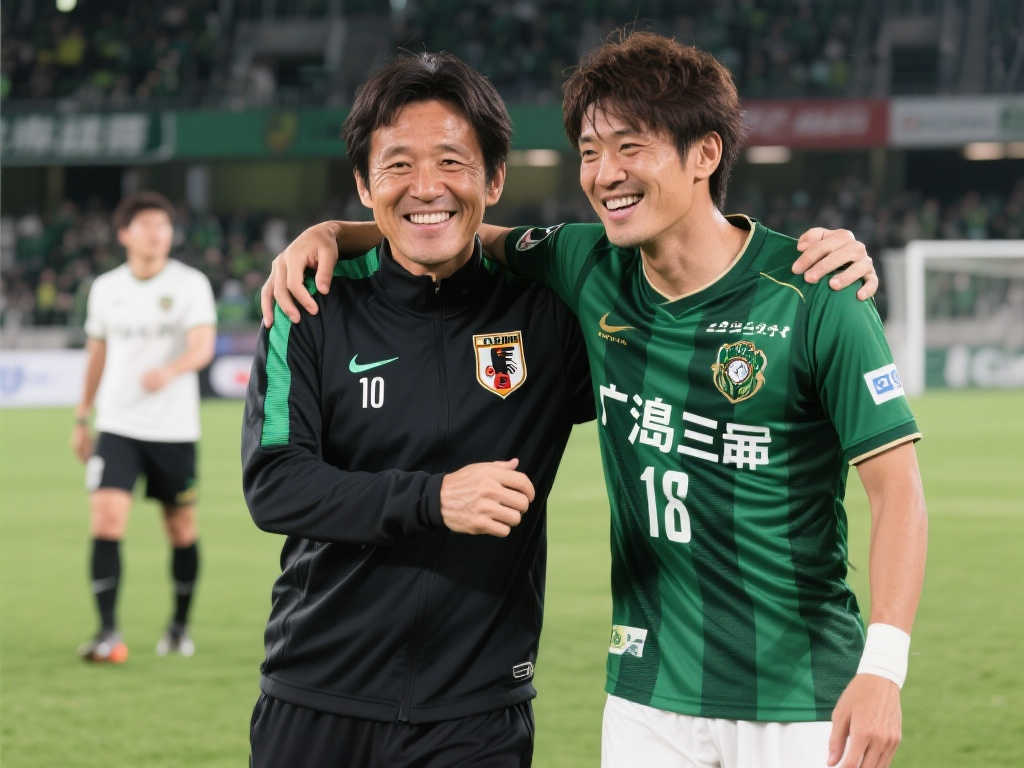 森保一与上村健一联手出战广岛元老赛 昔日8年队友再聚首 森保一与上村健一联手出战广岛元老赛 昔日8年队友再聚首