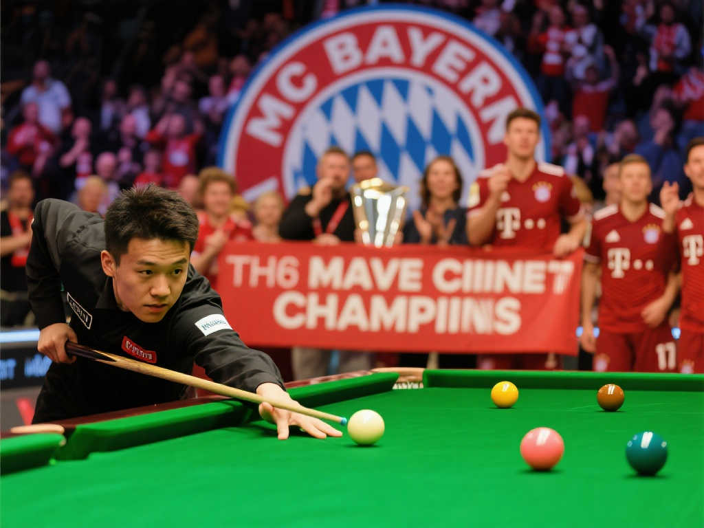 体坛快讯｜拜仁提前锁定德甲冠军，赵心童暂领先11-6